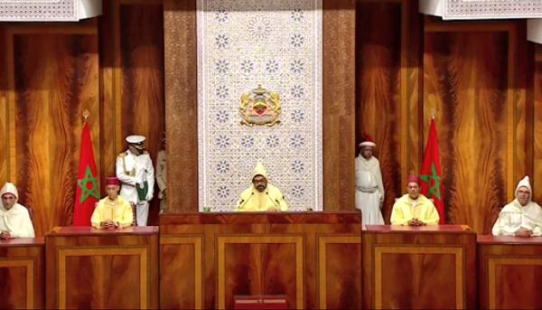 جلالة الملك يوجه خطابا ساميا بمناسبة افتتاح الدورة الأولى من السنة التشريعية الثالثة من الولاية التشريعية الحادية عشرة