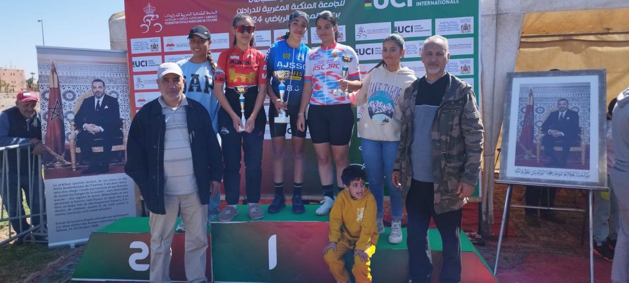 الجمعية الرياضية نادي شباب الرحامنة للدراجات ضمن المتوجين في منافسات سباقات الجائزة الكبرى لمراكش