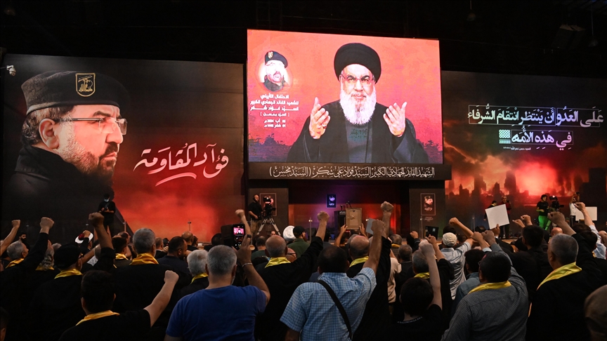 نصر الله: قررنا الرد على إسرائيل بشكل منفرد وإذا كانت نتائجه مرضية نعتبر أن الرد قد تم نصر الله: قررنا الرد على إسرائيل بشكل منفرد وإذا كانت نتائجه مرضية نعتبر أن الرد قد تم