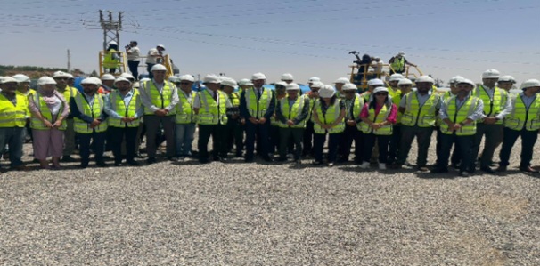 المكتب الشريف للفوسفاط (OCP) يطلق أنبوب نقل المياه المحلاة بين مدينتي الجرف الأصفر وخريبكة المكتب الشريف للفوسفاط (OCP) يطلق أنبوب نقل المياه المحلاة بين مدينتي الجرف الأصفر وخريبكة