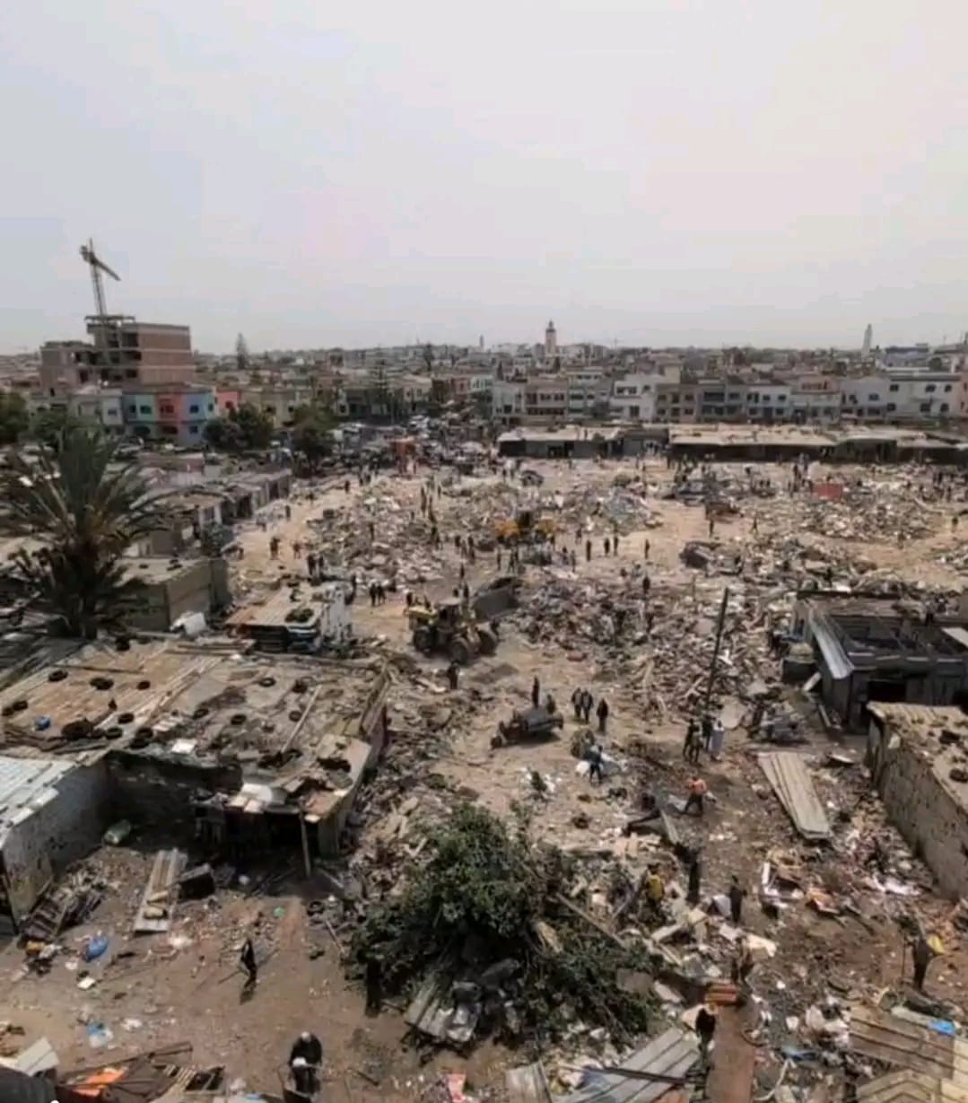 هدم اسواق الحي الحسني قطيعة مع العشوائية ام زواج مع التشرد هدم اسواق الحي الحسني قطيعة مع العشوائية ام زواج مع التشرد