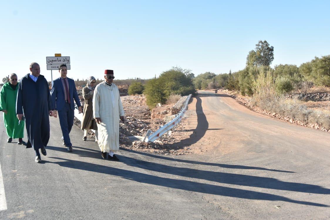 عامل إقليم قلعة السراغنة السيد سمير اليزيدي يقوم بزيارة ميدانية للجماعة الترابية سيدي رحال