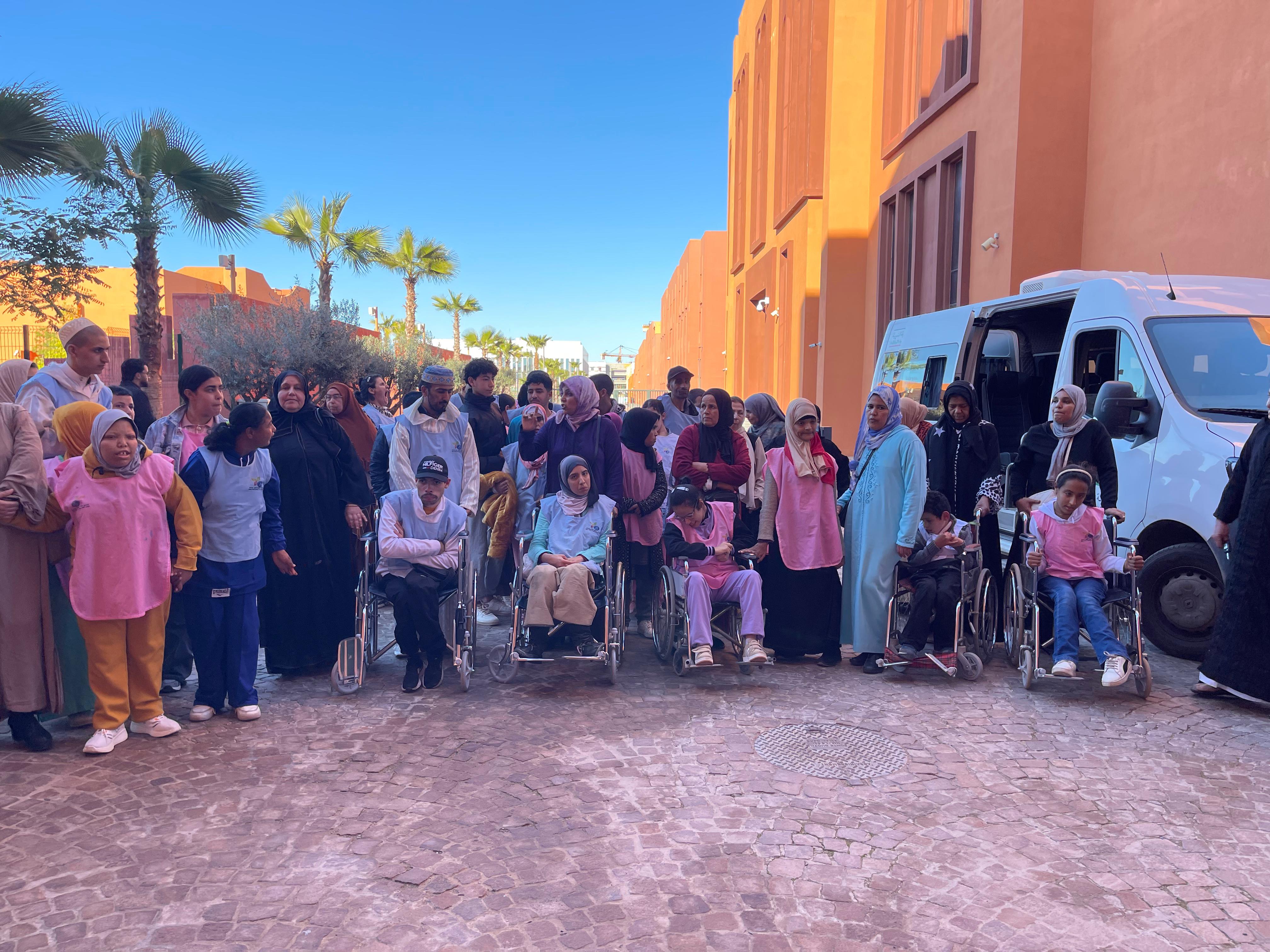 جمعية بصمة الخير بالرحامنة تنظم إفطاراً رمضانياً مميزاً لفائدة ذوي الاحتياجات الخاصة بابن جرير