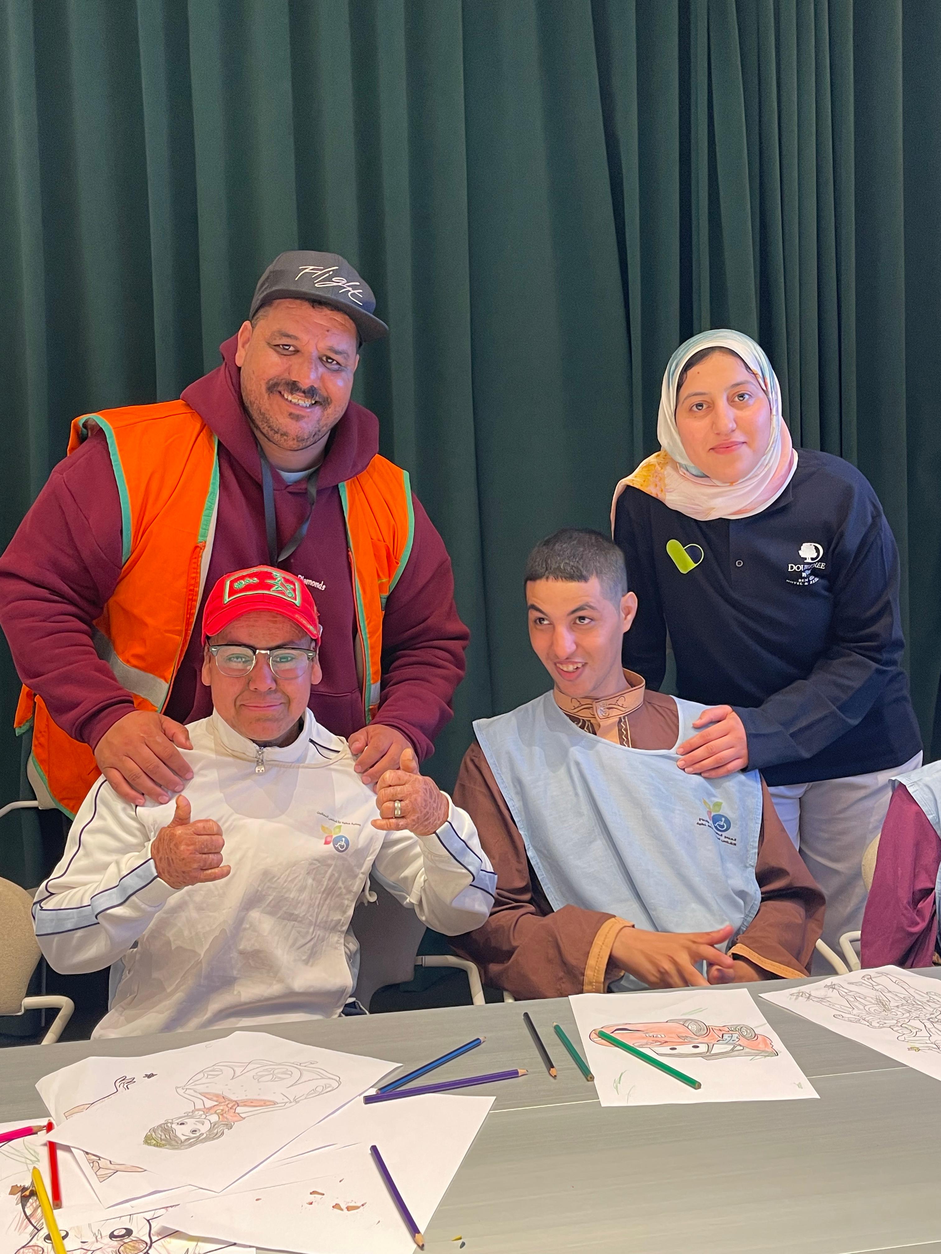 جمعية بصمة الخير بالرحامنة تنظم إفطاراً رمضانياً مميزاً لفائدة ذوي الاحتياجات الخاصة بابن جرير