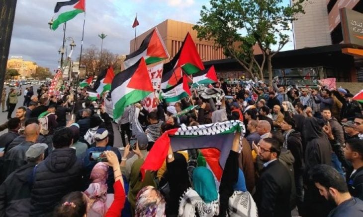 مناهضو التطبيع بمراكش يستنكرون استئناف رحلات جوية من إسرائيل ويرفضون زيارة وزيرة صهيونية