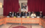 عامل اقليم الرحامنة السيد فريد شوراق في لقاء تواصلي مع افراد الجالية المقيمة بالخارج