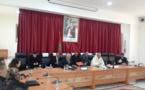 عامل إقليم الرحامنة في لقاء تواصلي مع جمعيات المقاولين الصغار بابن جرير.