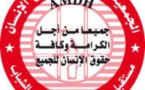الجمعية المغربية لحقوق الإنسان فرع ابن جرير...بلاغ إلى الرأي العام.
