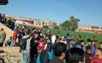 الامن حاضر بالملعب البلدي بابن جرير ..."واحنا مافخبارناش "...