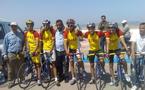دراجو نادي شباب الرحامنة للدراجات بتألقون في سباق مدينة الصويرة