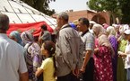 6900 مستفيد من عملية توزيع المواد الغذائية بمناسبة شهر رمضان بعمالة مراكش