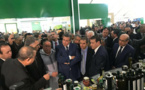 وزير الفلاحة والصيد البحري والتنمية القروية والمياه والغابات عزيز اخنوش يعطي انطلاقة للدورة السادسة للملتقى الوطني للزيتون باقليم قلعة السراغنة