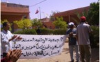 وقفة احتجاجية ساخنة للمعطلين ببهو ملحقة بلدية ابن جرير