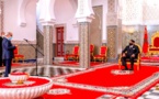 الملك محمد السادس يستقبل والي بنك المغرب
