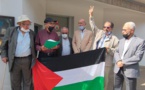 نشطاء مغاربة يحتجون على “جرائم” إسرائيل و”صمت” الأمم المتحدة