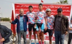 الجمعية الرياضية نادي شباب الرحامنة للدراجات بمنصة التتويج في الجائزة الكبرى لنادي الكوكب المراكشي