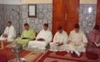 عامل اقليم الرحامنة يترأس حفلا دينيا احياء لليلة المولد النبوي الشريف بمسجد الامام مالك بحي الوردة بابن جرير