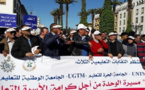 النقابات التعليمية المُوقعة على محضر النظام الأساسي تنقلبُ على بنموسى