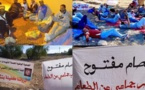 المعطلون بابن جرير مستمرون في معركتهم المصيرية بالاعتصام المفتوح بالقرب من المحكمة الإبتدائية