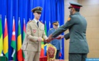 صاحب السمو الملكي ولي العهد الأمير مولاي الحسن يترأس بالقنيطرة حفل تخرج الفوج 24 للسلك العالي للدفاع والفوج 58 لسلك الأركان