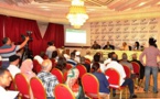 المصطفى بنعلي لوسائل الإعلام خلال تقديمه للبرنامج الانتخابي الوطني  للجماعة الترابية للجبهة: