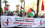 مناهضو التطبيع يحتجون أمام البرلمان تضامنا مع نساء فلسطين ولبنان ويواصلون التنديد بالإبادة