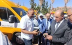 عامل إقليم قلعة السراغنة سمير اليزيدي يوزع اسطولا من الحافلات للنقل المدرسي على الجماعات الترابية لنقل التلاميذ من دواويرهم الى المؤسسات التعليمية