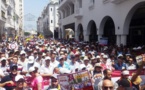 مشاركة الآلاف في مسيرة الرباط لإسقاط خطة التقاعد