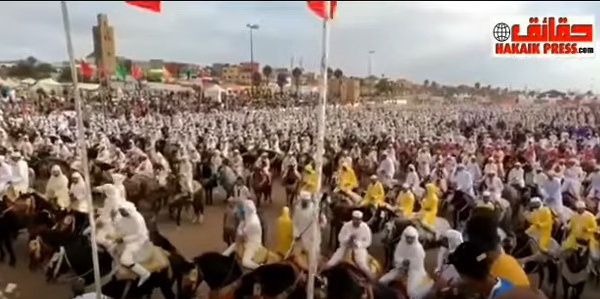 موسم مولاي عبدالله امغار....ظاهرة اجتماعية...وجها من أوجه الثقافة الشعبية... (فيديو )