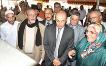 بمناسبة اليوم العالمي للتعاونية عامل إقليم قلعة السراغنة السيد سمير اليزيدي يزور تعاونتين نسائيتين