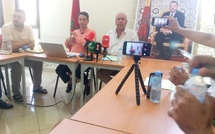 على ضوء الاضرابات المتكررة لعمال النظافة رئيس المجلس الجماعي لقلعة السراغنة يعقد ندوة صحفية حول تدبير شركة أوزون لقطاع النظافة
