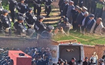 المنطقة الاقليمية للامن بقلعة السراغنة تشيع جثمان شهيد الواجب الوطني حارس الامن عبدالفتاح الروكتيني