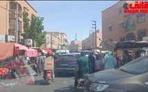 احتلال الملك العمومي لايزال يجتاح مدينة ابن جرير بشكل لافت للنظر...!